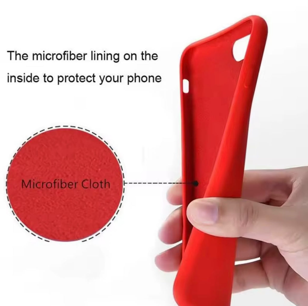 Original Square Liquid Silicone Phone Case for iPhone 17 16 15 14 13 12 Pro MaxLuxury Camera Protective Cover