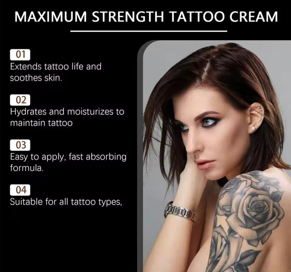 Tattoo Care Cream Color Preservation Moisturizing Anti Scar Calming Soothing Tattoo Aftercare Repair Gel For Tattoo Eyebrow Lips