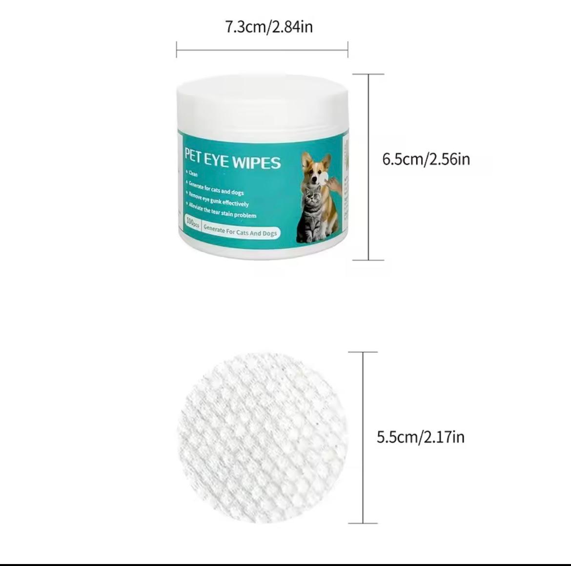 Pet Cleaning Products Eye Wipes To Remove Tear Marks Cleaning Wet Tissues Cat Wiping Eyes Removing Tear Marks and Cleaning Pet